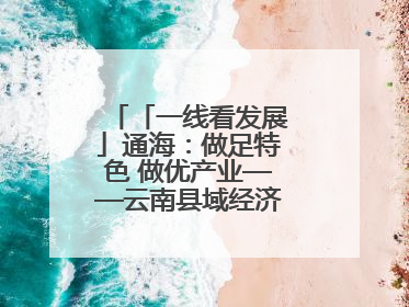 「一线看发展」通海：做足特色 做优产业——云南县域经济样本观察之二
