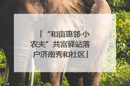 “和亩惠邻·小农夫”共富驿站落户济南秀和社区