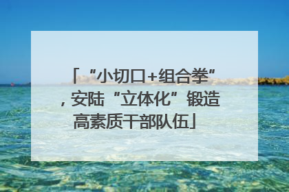 “小切口+组合拳”，安陆“立体化”锻造高素质干部队伍