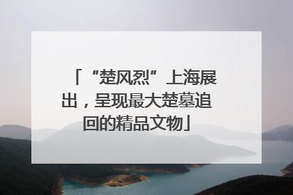 “楚风烈”上海展出，呈现最大楚墓追回的精品文物