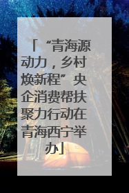 “青海源动力，乡村焕新程”央企消费帮扶聚力行动在青海西宁举办