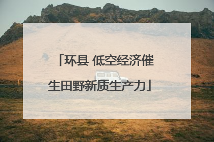 环县 低空经济催生田野新质生产力