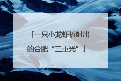 一只小龙虾折射出的合肥“三重光”