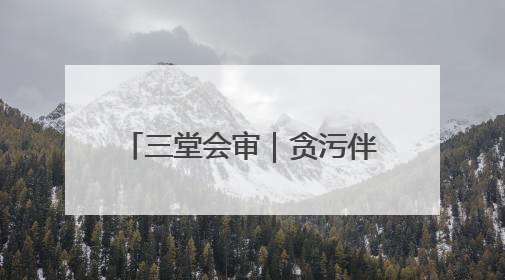 三堂会审｜贪污伴随的滥用职权行为是否应单独评价