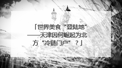 世界美食“登陆地”——天津因何崛起为北方“冷链门户”？