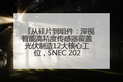 从硅片到组件：深视智能高精度传感器覆盖光伏制造12大核心工位，SNEC 2025诚邀见证