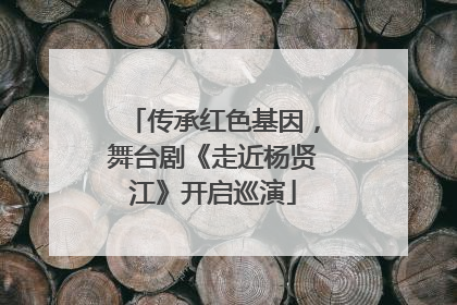 传承红色基因，舞台剧《走近杨贤江》开启巡演
