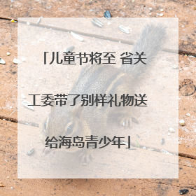 儿童节将至 省关工委带了别样礼物送给海岛青少年