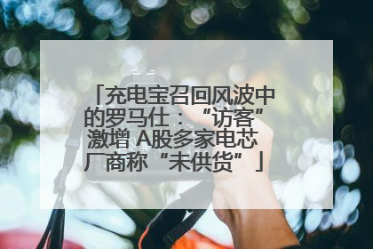 充电宝召回风波中的罗马仕：“访客”激增 A股多家电芯厂商称“未供货”