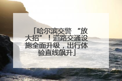 哈尔滨交警 “放大招”！道路交通设施全面升级，出行体验直线飙升