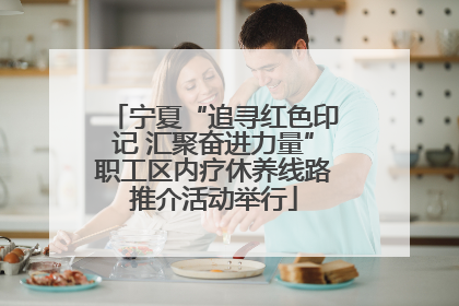 宁夏“追寻红色印记 汇聚奋进力量”职工区内疗休养线路推介活动举行