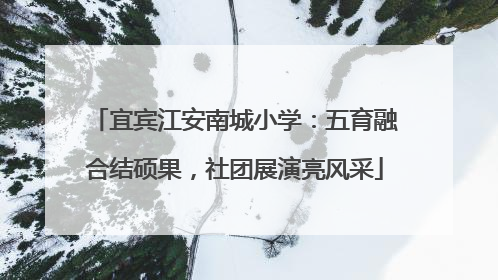 宜宾江安南城小学：五育融合结硕果，社团展演亮风采