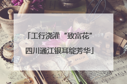 工行浇灌“致富花” 四川通江银耳绽芳华
