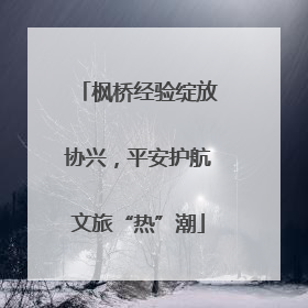 枫桥经验绽放协兴，平安护航文旅“热”潮