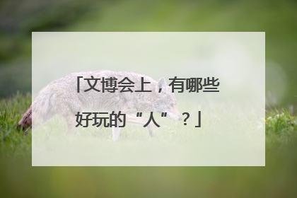 文博会上，有哪些好玩的“人”？