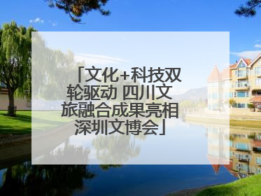 文化+科技双轮驱动 四川文旅融合成果亮相深圳文博会