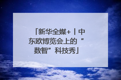新华全媒+丨中东欧博览会上的“数智”科技秀