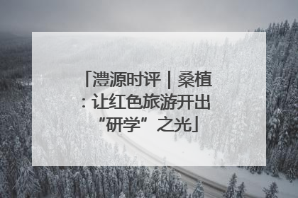澧源时评｜桑植：让红色旅游开出“研学”之光