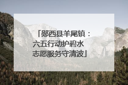 郧西县羊尾镇：六五行动护碧水 志愿服务守清波