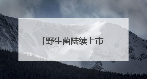 野生菌陆续上市 易门“鲜”气爆棚