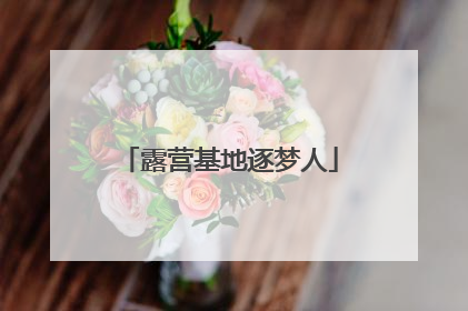 露营基地逐梦人