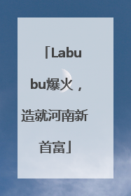 Labubu爆火，造就河南新首富
